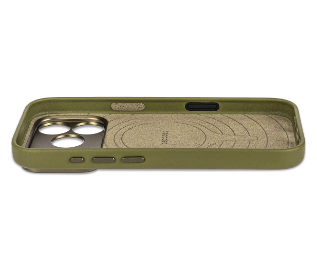 Decoded Leather Backcover do iPhone 18 Pro MagSafe (moss green) - 1586667 - zdjęcie 5
